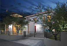3 bedrooms detached villas in Kyrenia center with communal swimming pool and private garage - 2