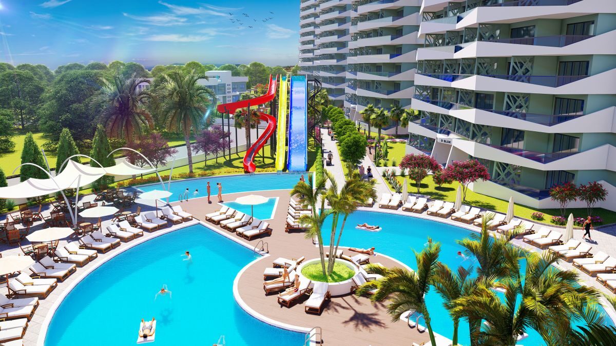 Unique luxurious project close to Long Beach for sale in Iskele, Northern Cyprus