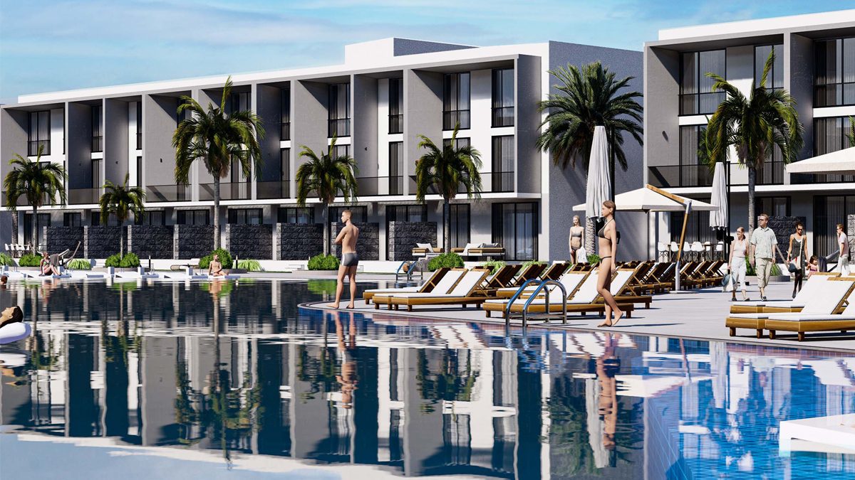 Magnificent Beachside Residential Project in Long Beach, North Cyprus