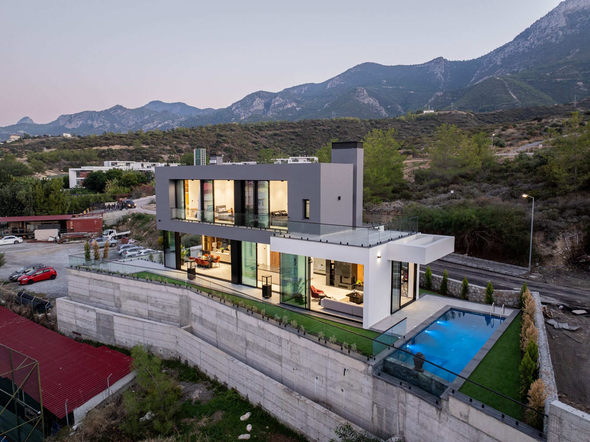 Luxury 4-bedrooms Villa for Sale in Bellapais region – Kyrenia, North Cyprus
