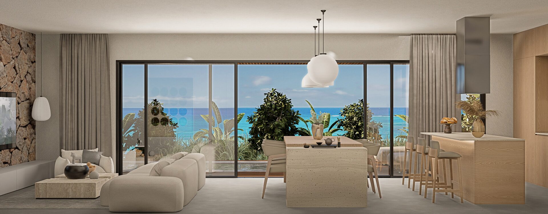 Luxury Beachfront Living with Direct Sea Access in Esentepe region, North Cyprus