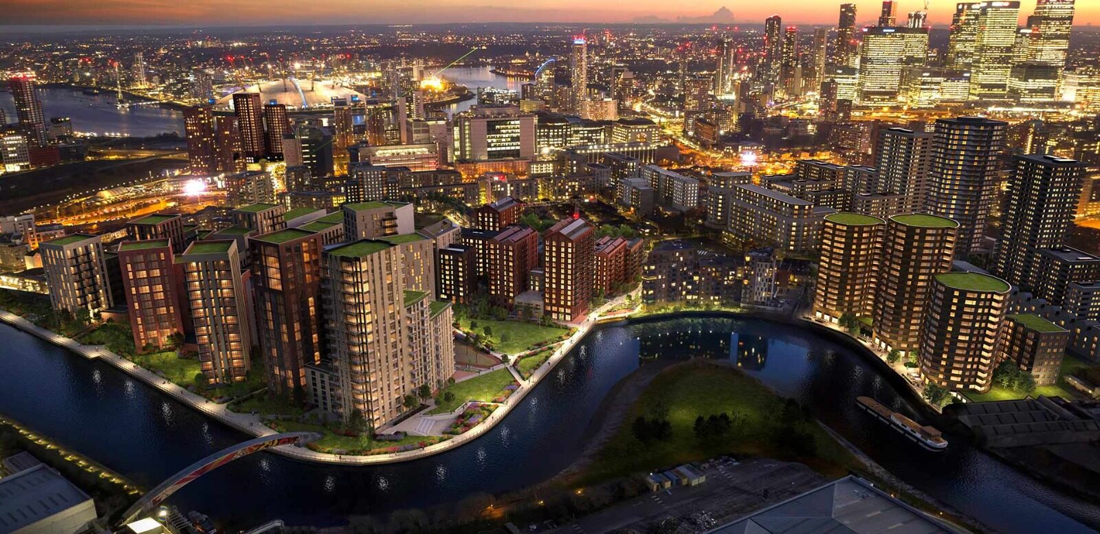 Special residential complex with 1-bedroom and 2-bedroom apartments in East of London