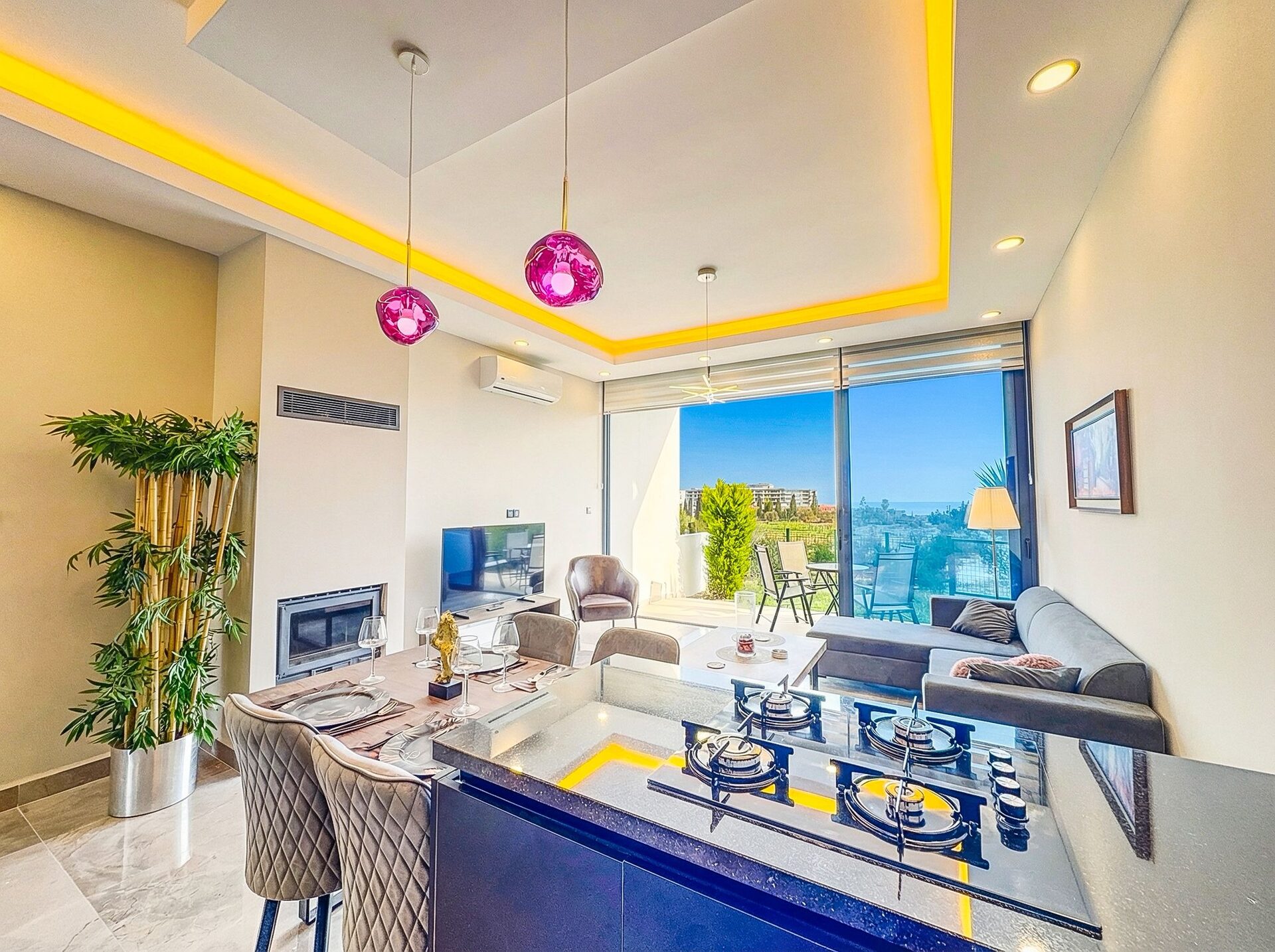 Custom-Designed Twin Villas with Full Sea Views in Çatalköy, Kyrenia, North Cyprus